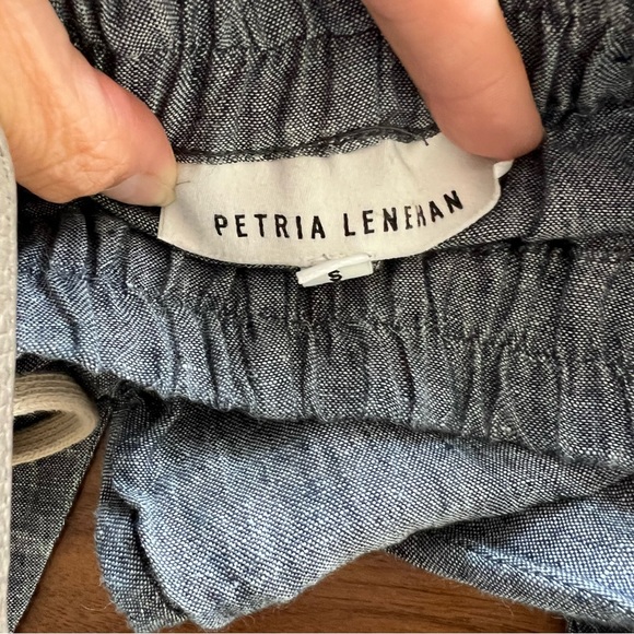 Petria Lenehan linen Sligo pants in denim color Size S - Picture 3 of 4